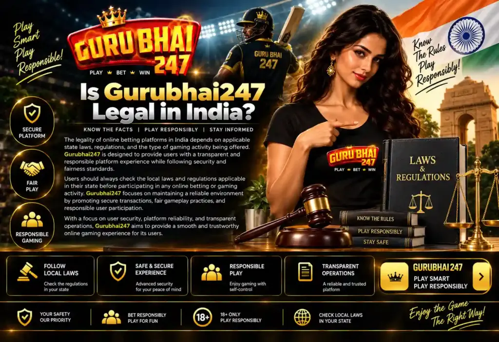 Is Gurubhai247 Legal in India?