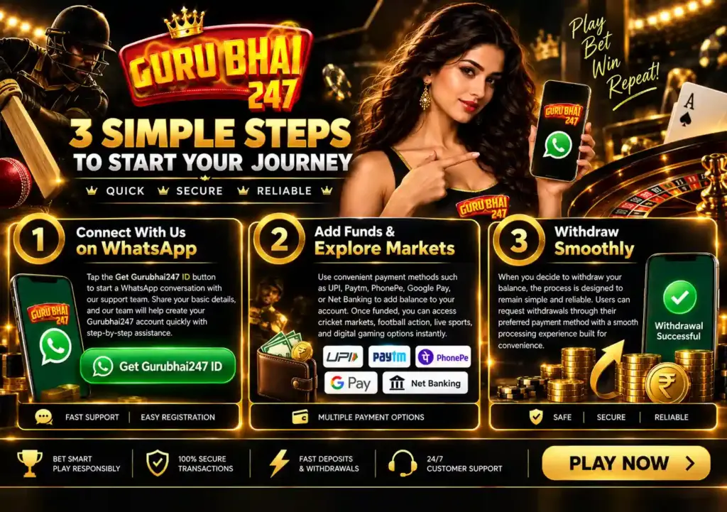 Get your Gurubhai247 ID